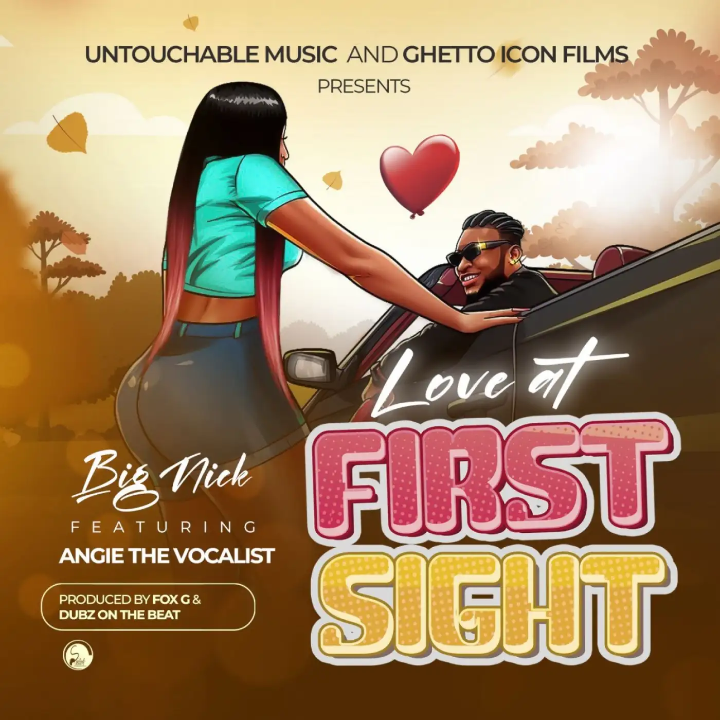 Big Nick-Big Nick - Love At Fisrt Sight Ft Angie The Vocalist (Prod. Foxy G)-song artwork cover