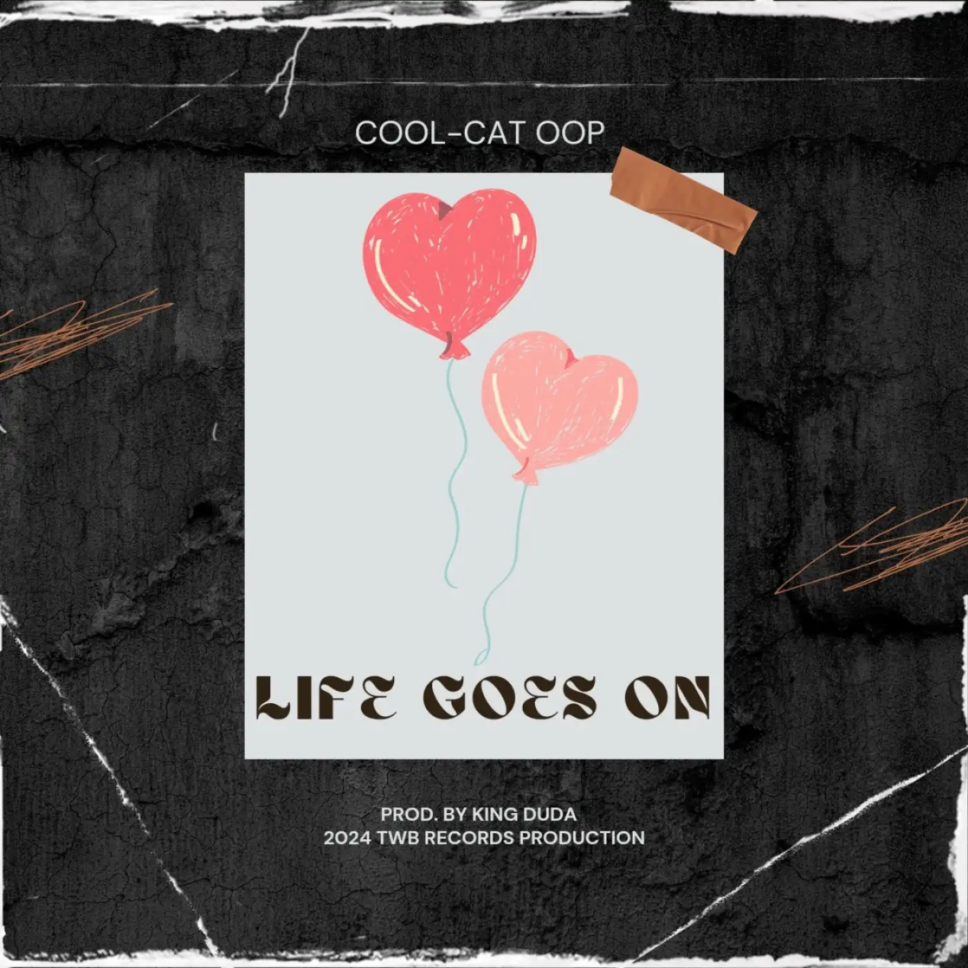 COOLCAT-OOP-COOLCAT-OOP - Life Goes On (Prod. King Duda)-song artwork cover