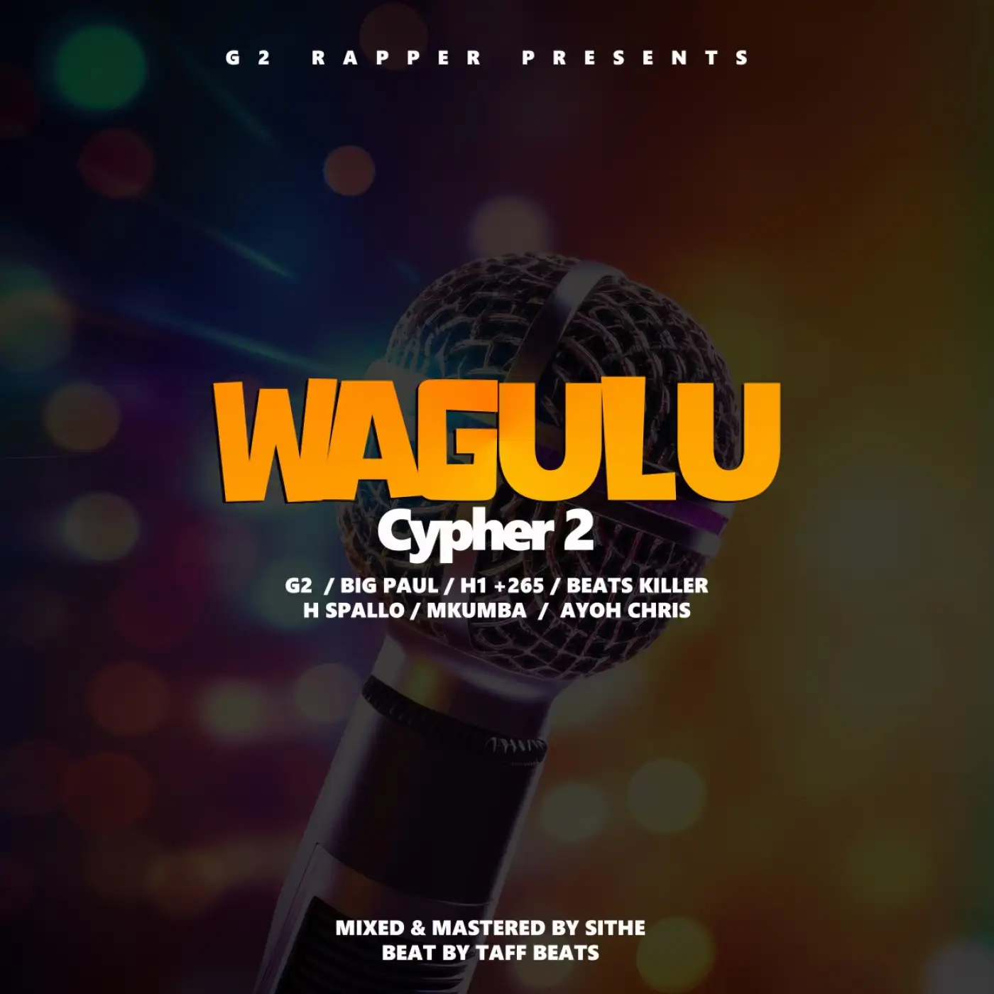 G2-G2 - Wagulu Cypher 2 [G2 x Big Paul x H1 +265 x Beats Killer x H Spallo x Mkumba x Ayoh Chris]-song artwork cover