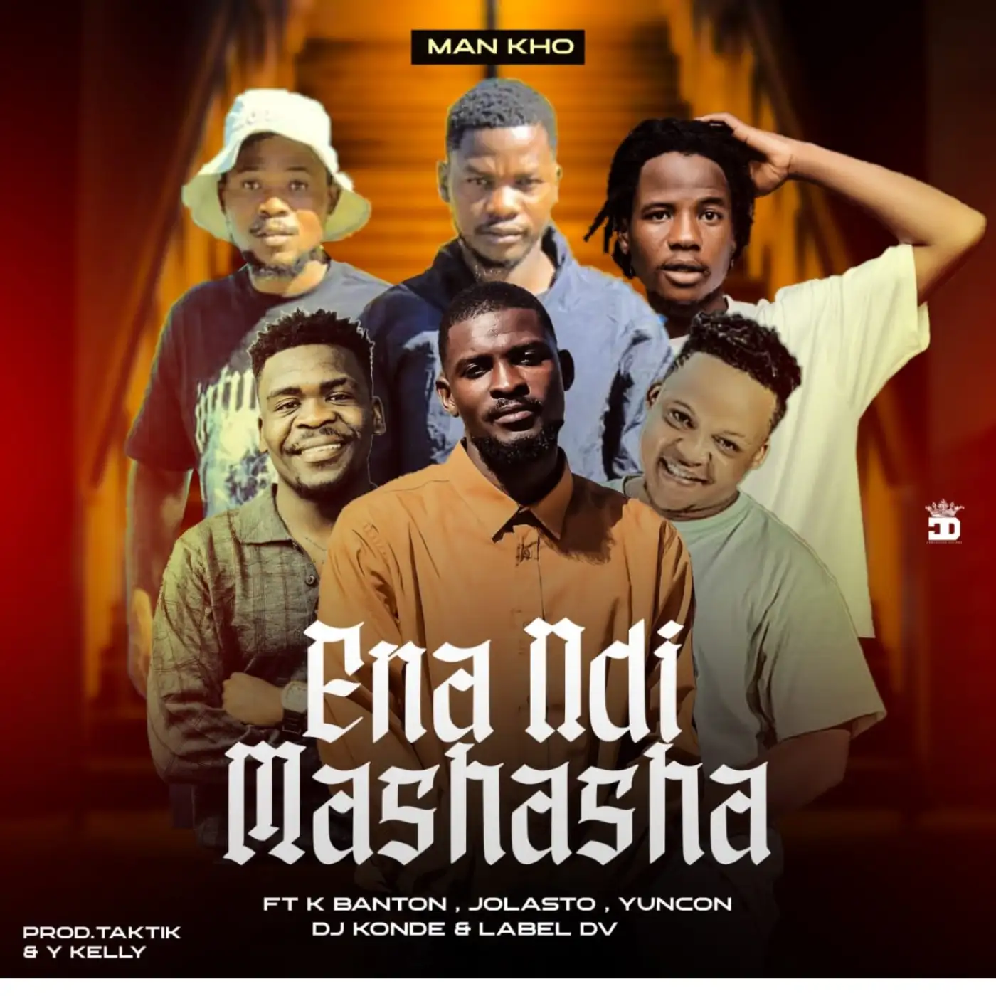 Man Kho-Man Kho - Ena Ndi Mashasha ft K Banton x Jolasto x Yuncon x Dj Konde x Label Dv-song artwork cover