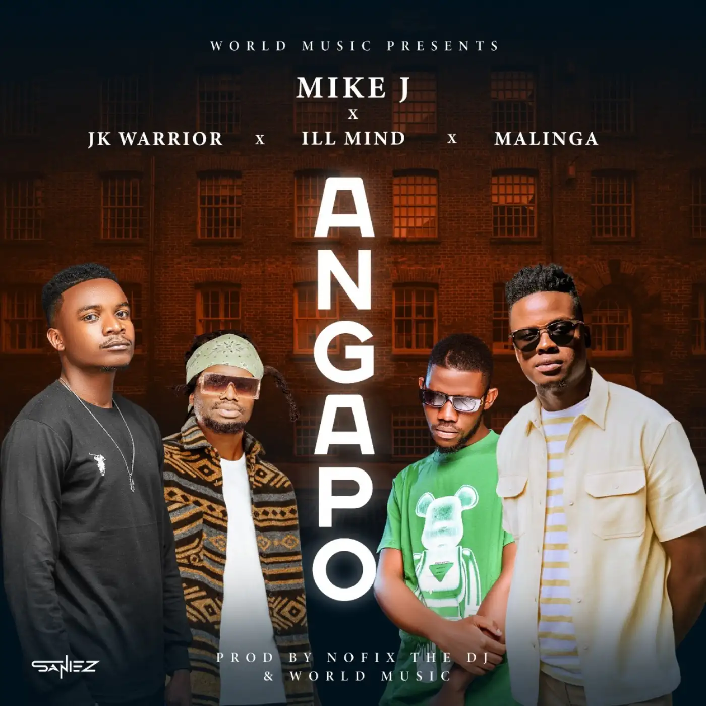 Mike J-Mike J - Angapo ft JK Warrior x ILL Mind x Malinga (Prod. Nofix The Dj & World Music)-song artwork cover