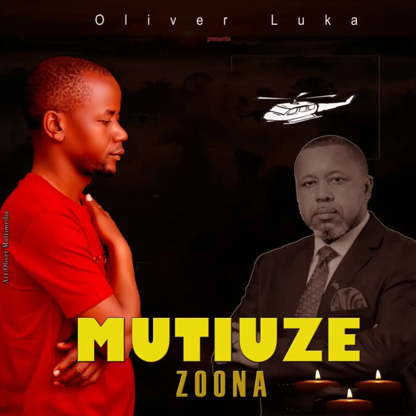 Oliver Luka-Oliver Luka - Mutiuze Zoona-song artwork cover