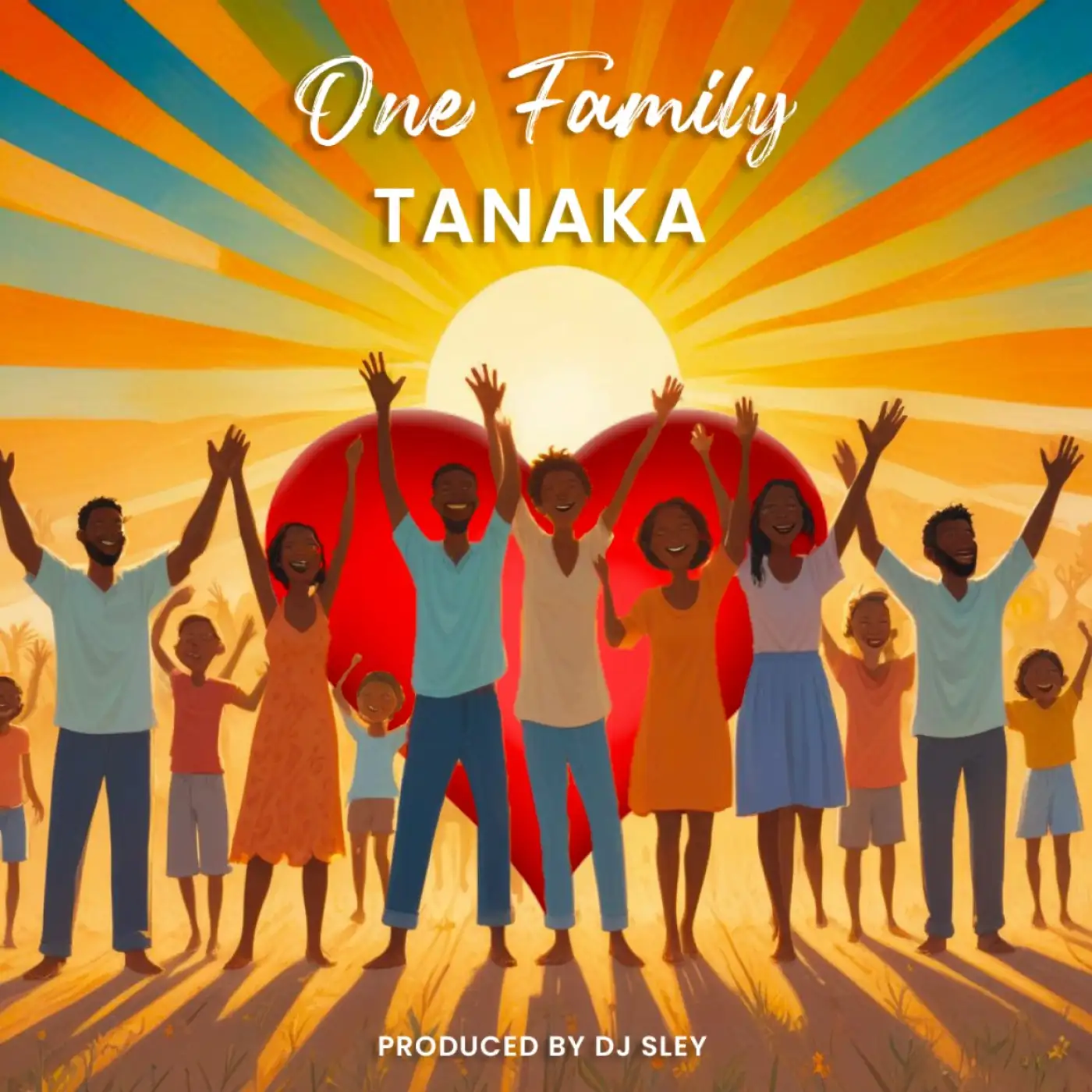 Tanaka-Tanaka - One Family (Prod. Dj Sley)-song artwork cover