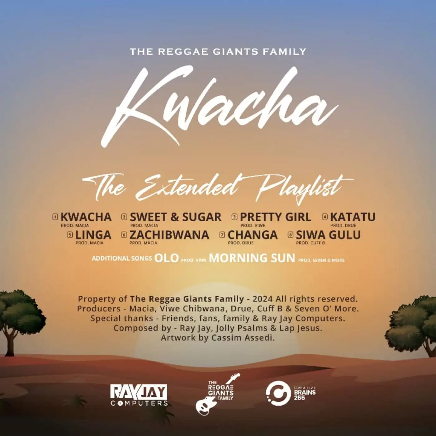 The Reggae Giants Family-The Reggae Giants Family - Kwacha ft Kapadocia (Prod. Macia)-song artwork cover