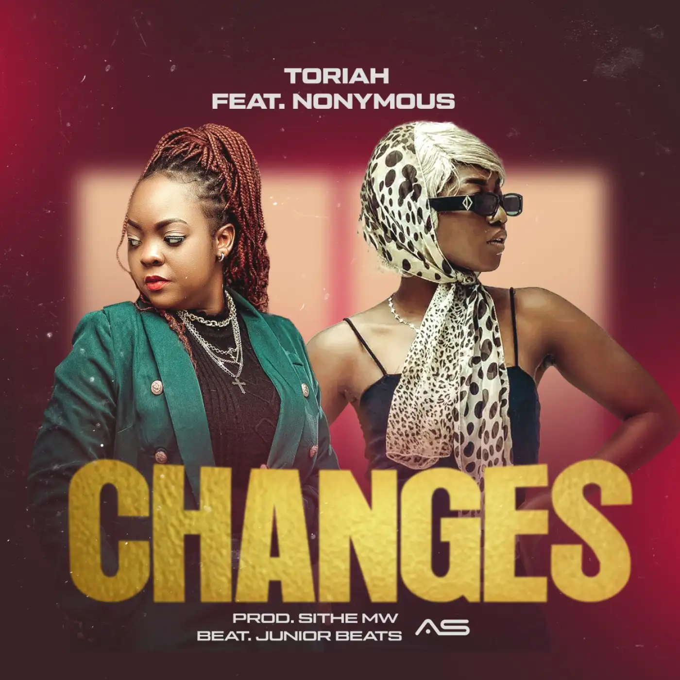 Toriah-Toriah - Changes ft Nonymous (Prod. Sithe &Junior Beats)-song artwork cover